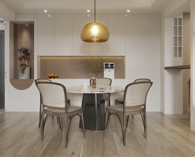 侘寂风餐厅3D模型下载